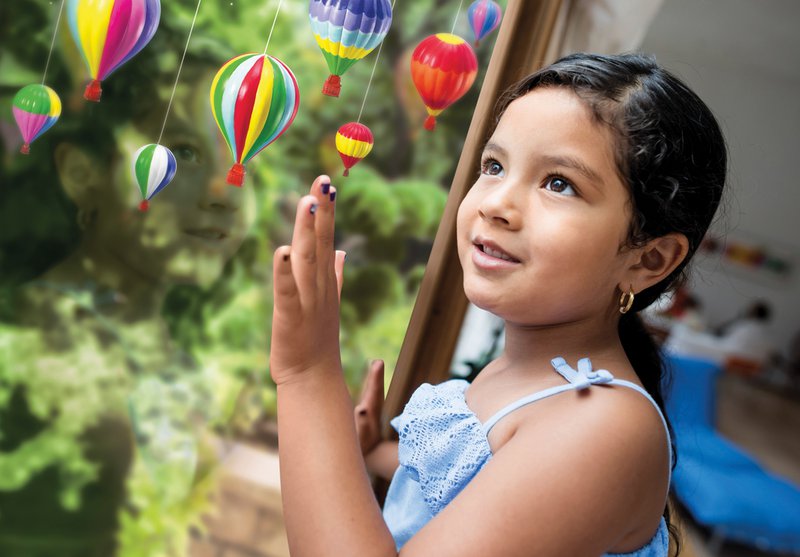 Bemalen Sie Ihre eigenen mobilen Heißluftballons