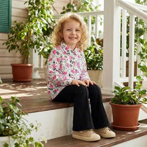 Kisses long sleeve blouse