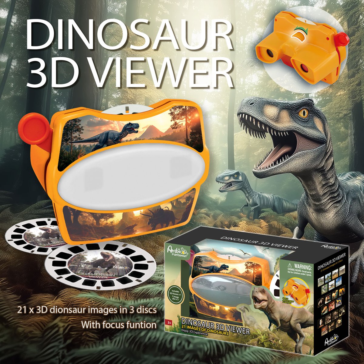 3D-Viewer – Dinosaurier