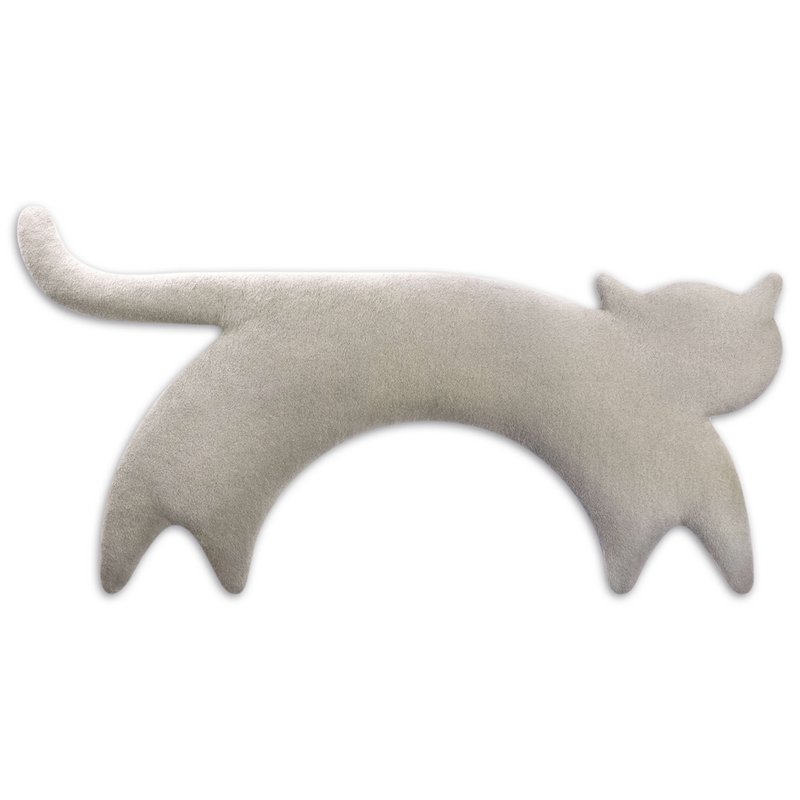 Bio-Körnerkissen für die Mikrowelle, Wärmekissen für Schulter & Nacken, Katze Minina