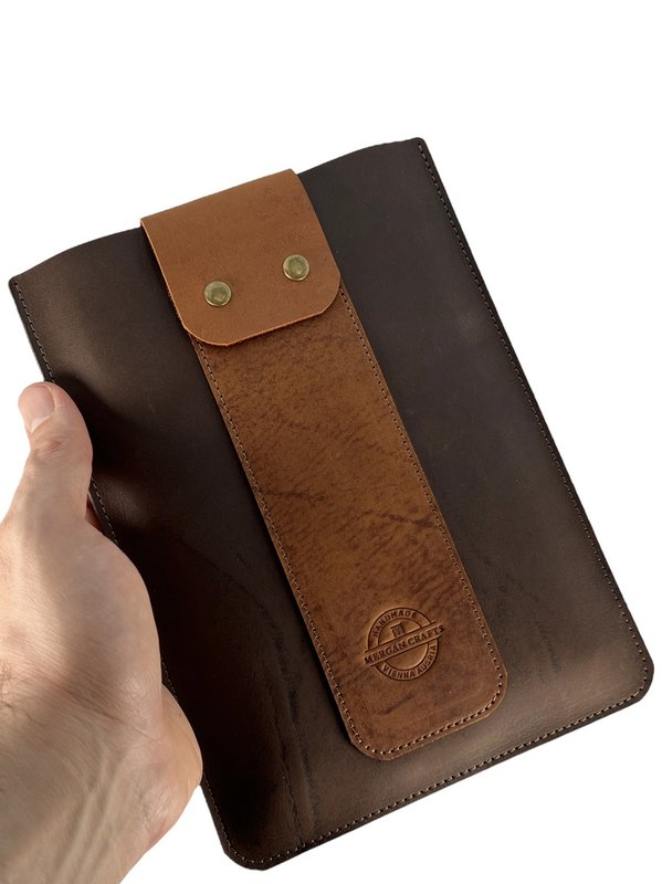 Tablet-Hülle, Tablet-Hülle, aus Rindsleder