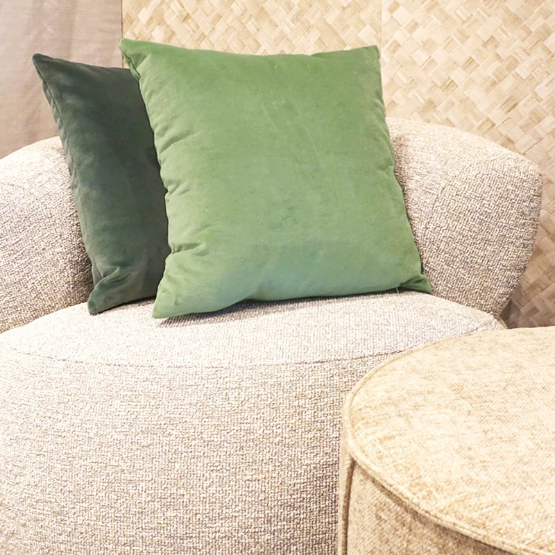 336 Cushion Velvet Mist Green 45x45