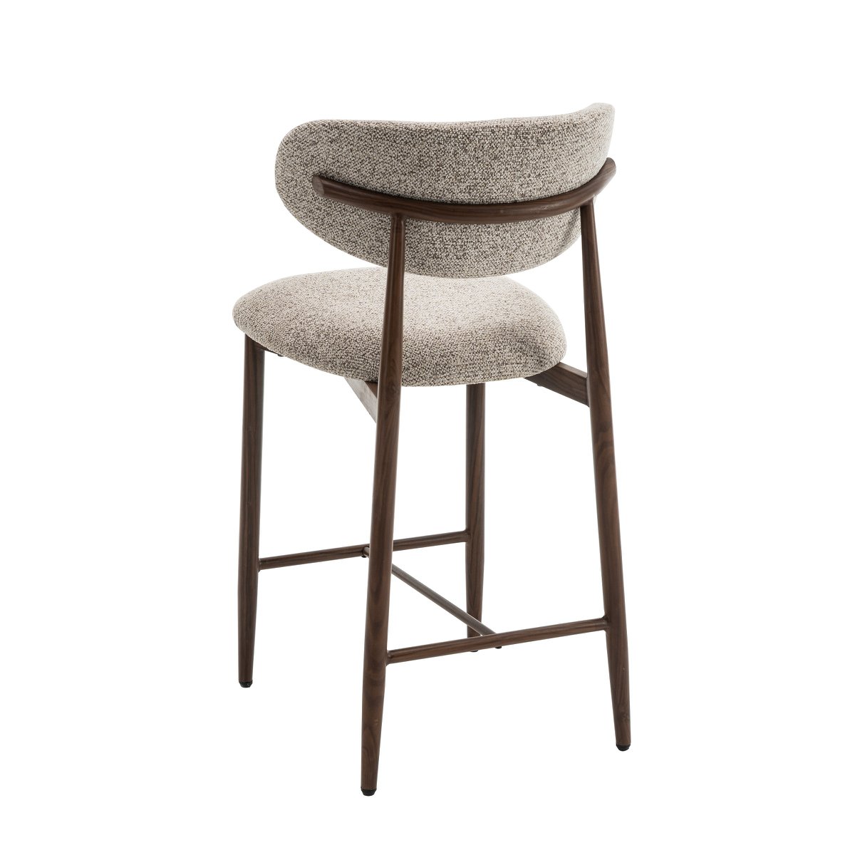 Bar stool Celia Brown Walnut