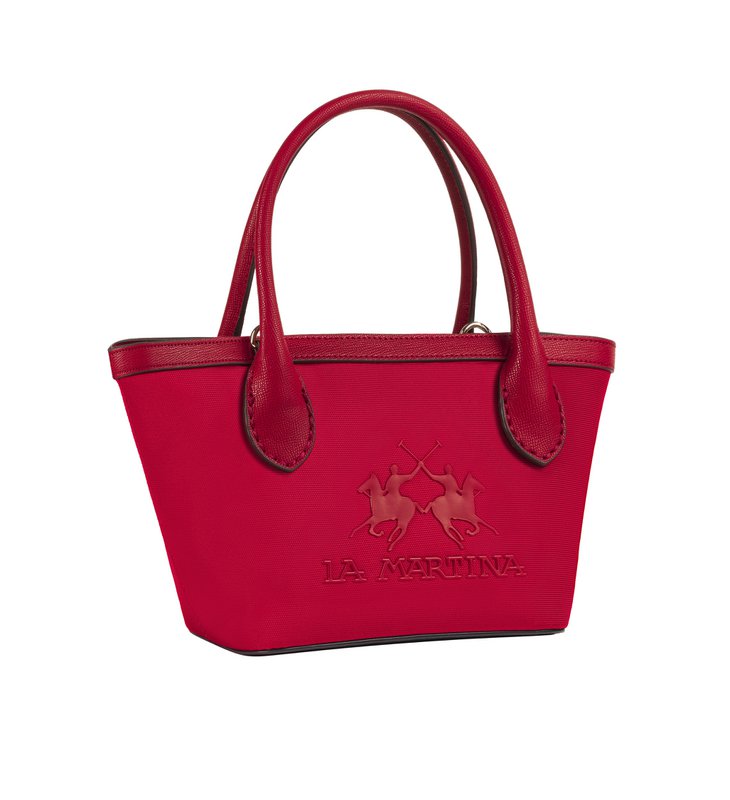 Borsa a mano LA MARTINA media, con tracolla staccabile_312T