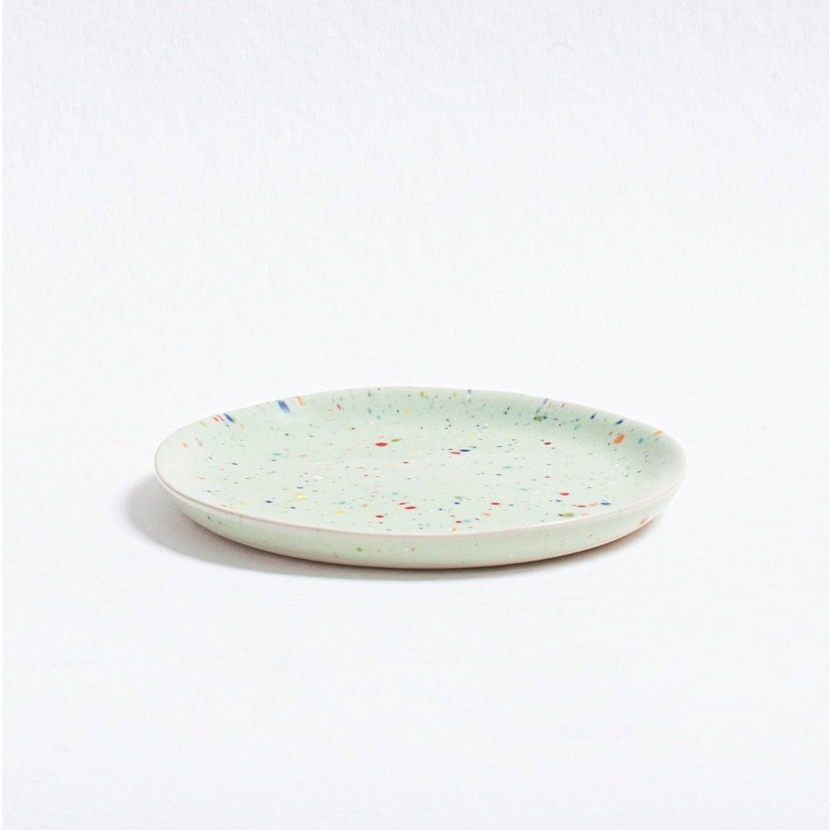 New Party Bread Plate 17cm - Mix 6 Pieces