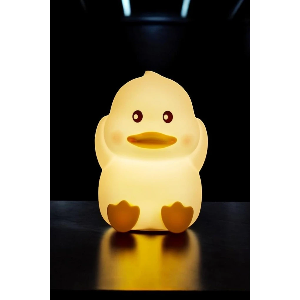 Silikonowa lampka nocna dla dzieci w kształcie kaczki