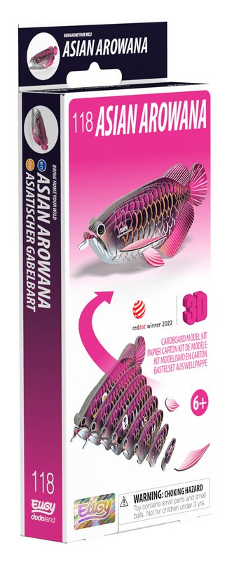 EUGY 3D Puzzel - Drakenvis