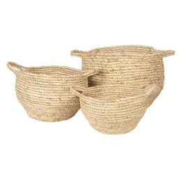 Mand (3) Ø 30x31 / Ø 25x26 / Ø 20x20 cm