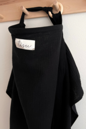 Cobertor de lactancia TISU, Negro