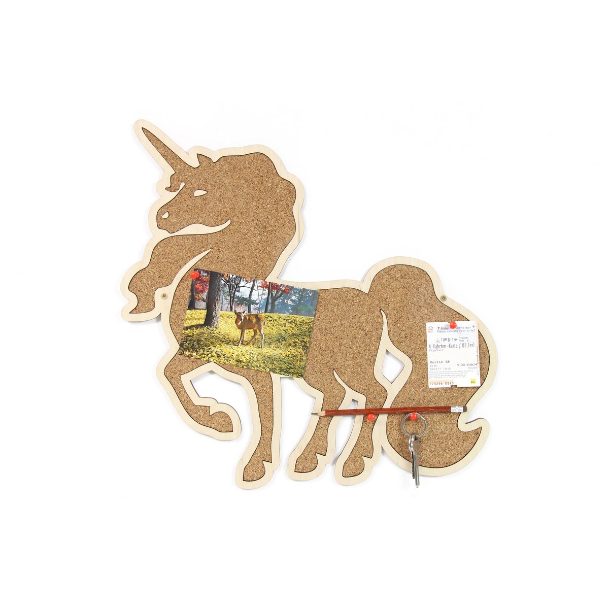 Bacheca in sughero Unicorno, Wall Board