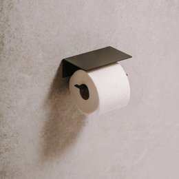 Portarrollos Bari – accesorios baño moderno con estante