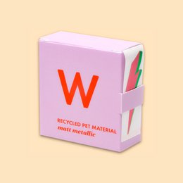 Sticker on a roll - Fash lightning - PET material