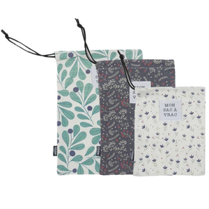 Cook Concept Cotton Bread Bags | Set of 3