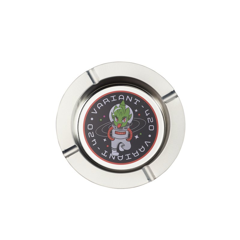 POSACENERE TONDO IN METALLO V420