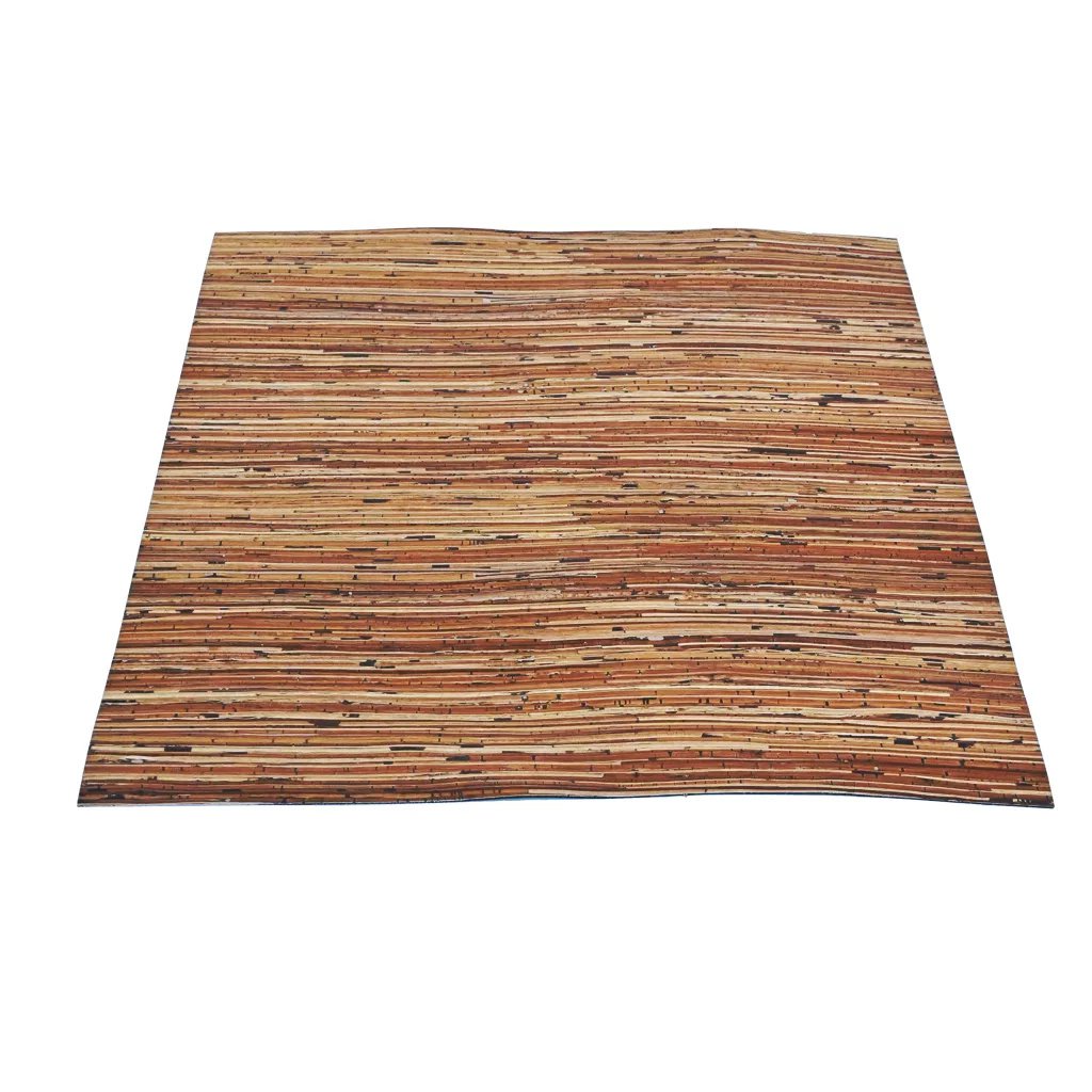 Tapis de douche à base d'écorce de bouleau