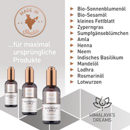 Ayurveda hair oil Bhringraj&Amla/Black Beauty 100ml
