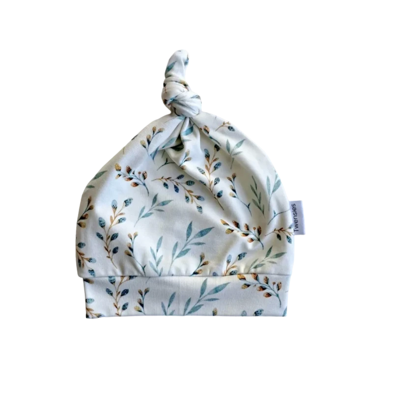 Baby hat pilegren print