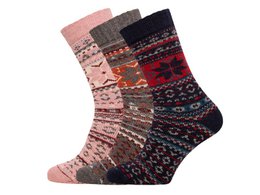 A few colorful cotton socks S Design