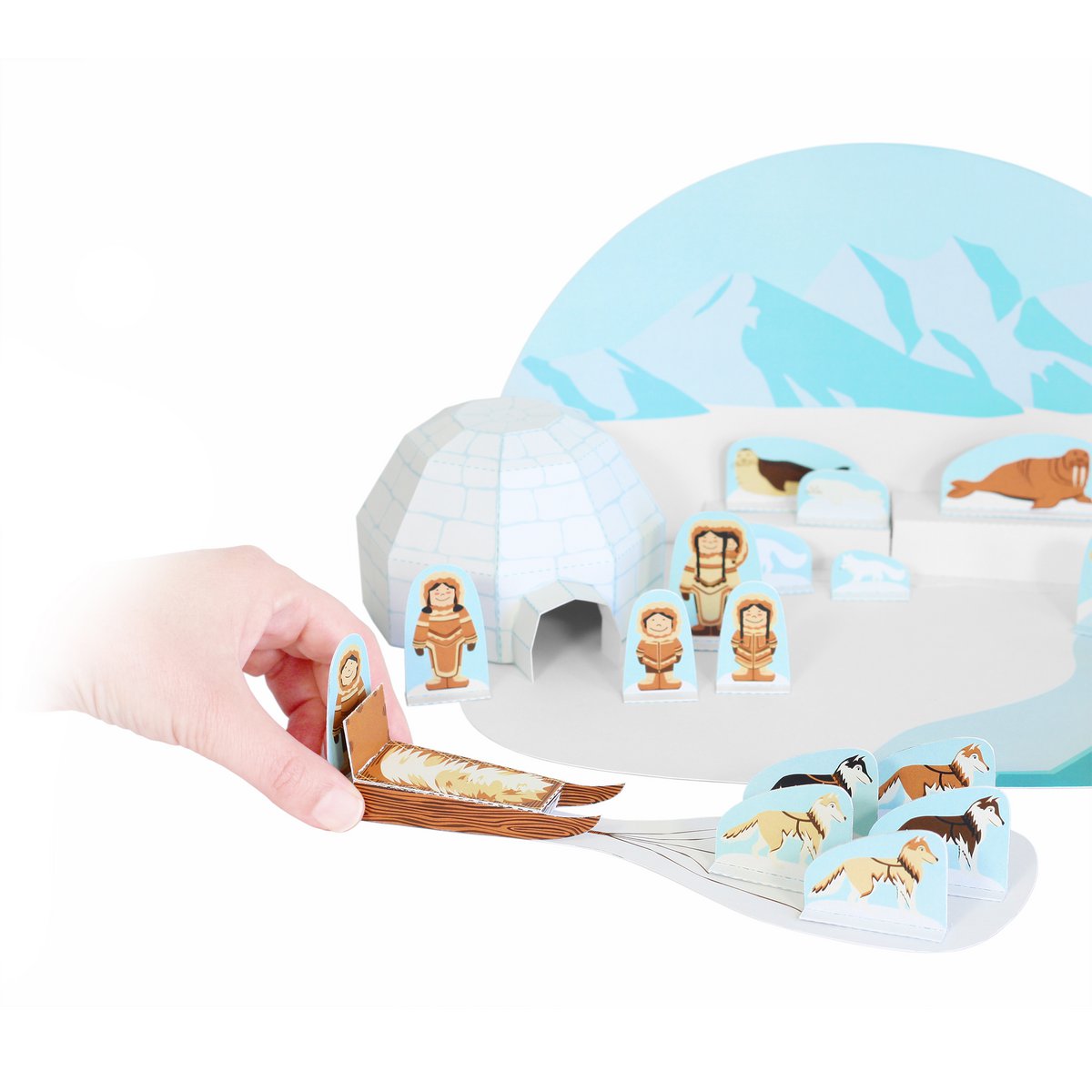 Arctic Paper Toy