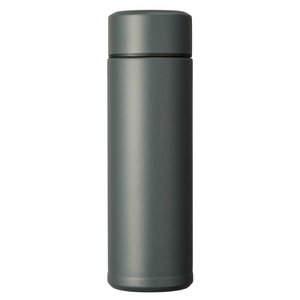 SLIM MUG geïsoleerde fles, grijs 300ml