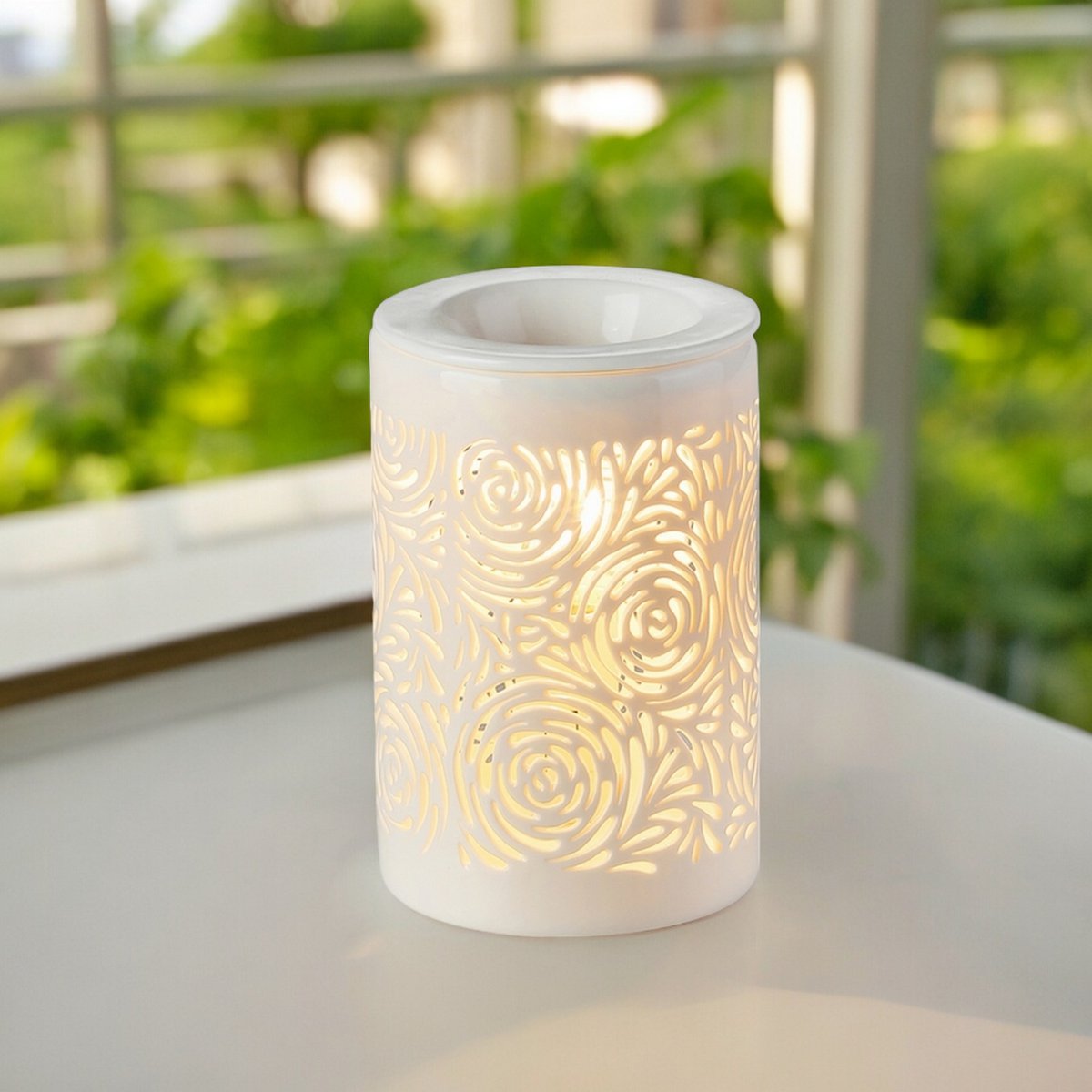 Soft Heat Diffuser – Calorya n°8 – i fint porcelæn – Ambient og diffusionslampe – Dekoration og gaveidé