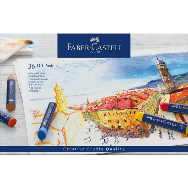 Oliepastels FC Creative Studio etui s 36st.