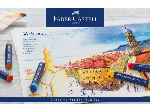 Oliepastels FC Creative Studio etui s 36st.