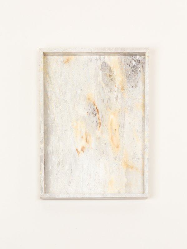 Grand plateau rectangulaire en pierre naturelle