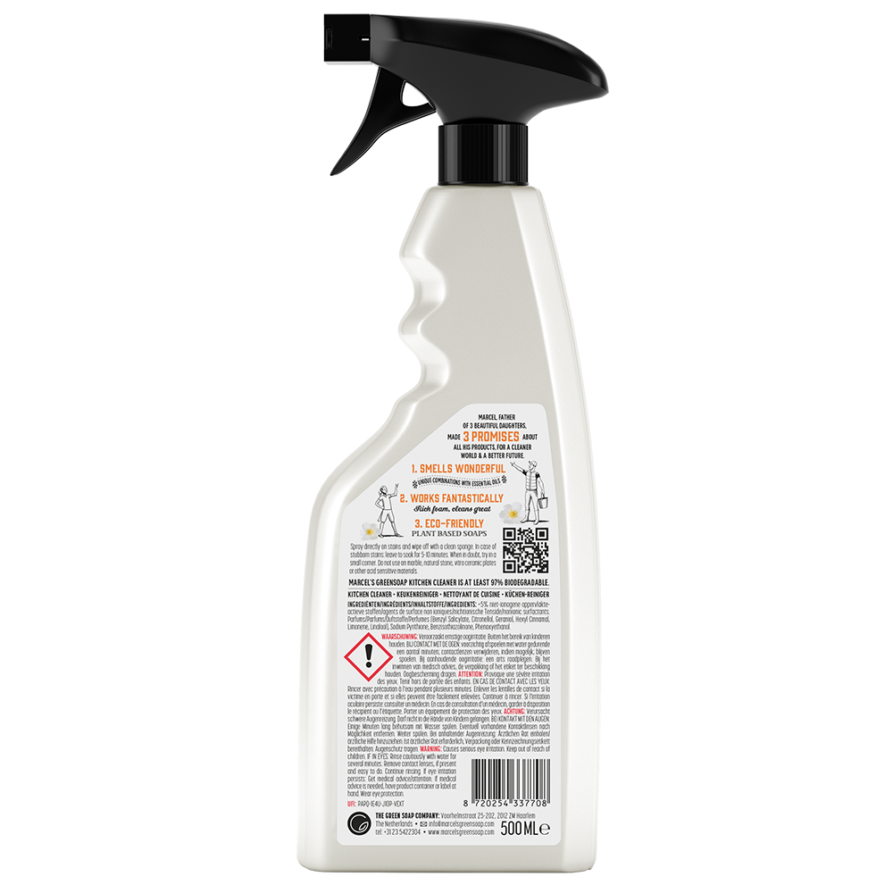 Kitchen cleaner Spray Orange & Jasmine