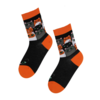 CATS PARTY funky colourful socks with cats