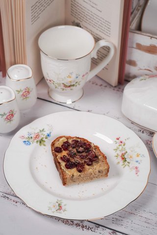 Dessert plate English garden 21,6 cm Isabelle Rose