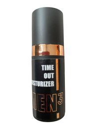 Black bottle with gold text labeled "MEN³ Beard and Face Cleanser" for beard care.