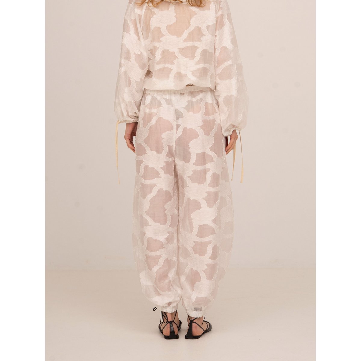 Printworks White Balloon Pants