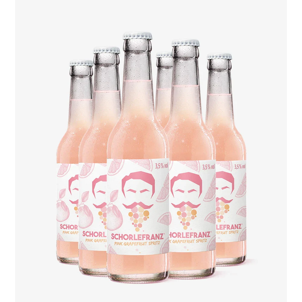Spritz de pomelo rosa - Weinschorle 0,33 l