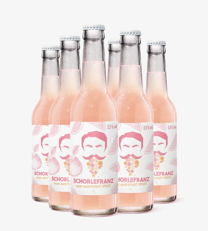 Spritz de pomelo rosa - Weinschorle 0,33 l