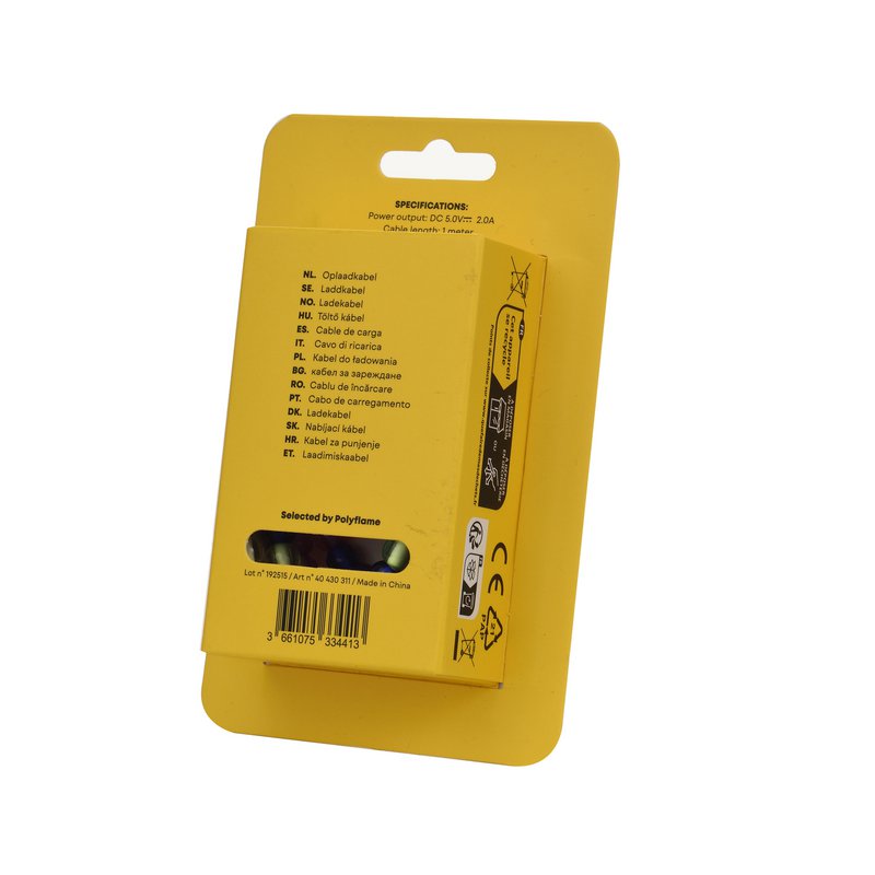 CABLE TEKMEE USB TYPE-C COLOR PERLAS 1M