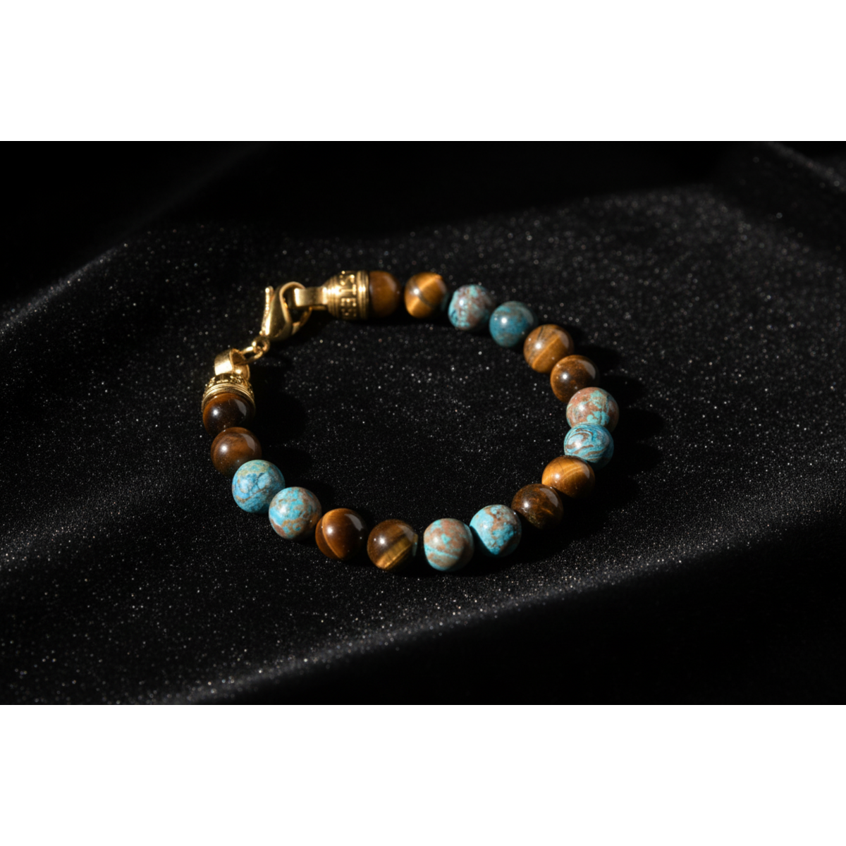 Armband TURQUOISE BLUE GOLD