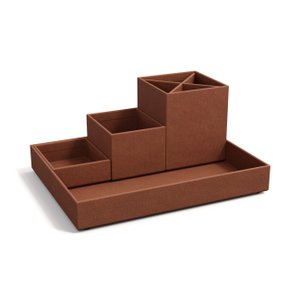 Lena Desktop Organizer - Sienna R12 - 6 -Set von 6
