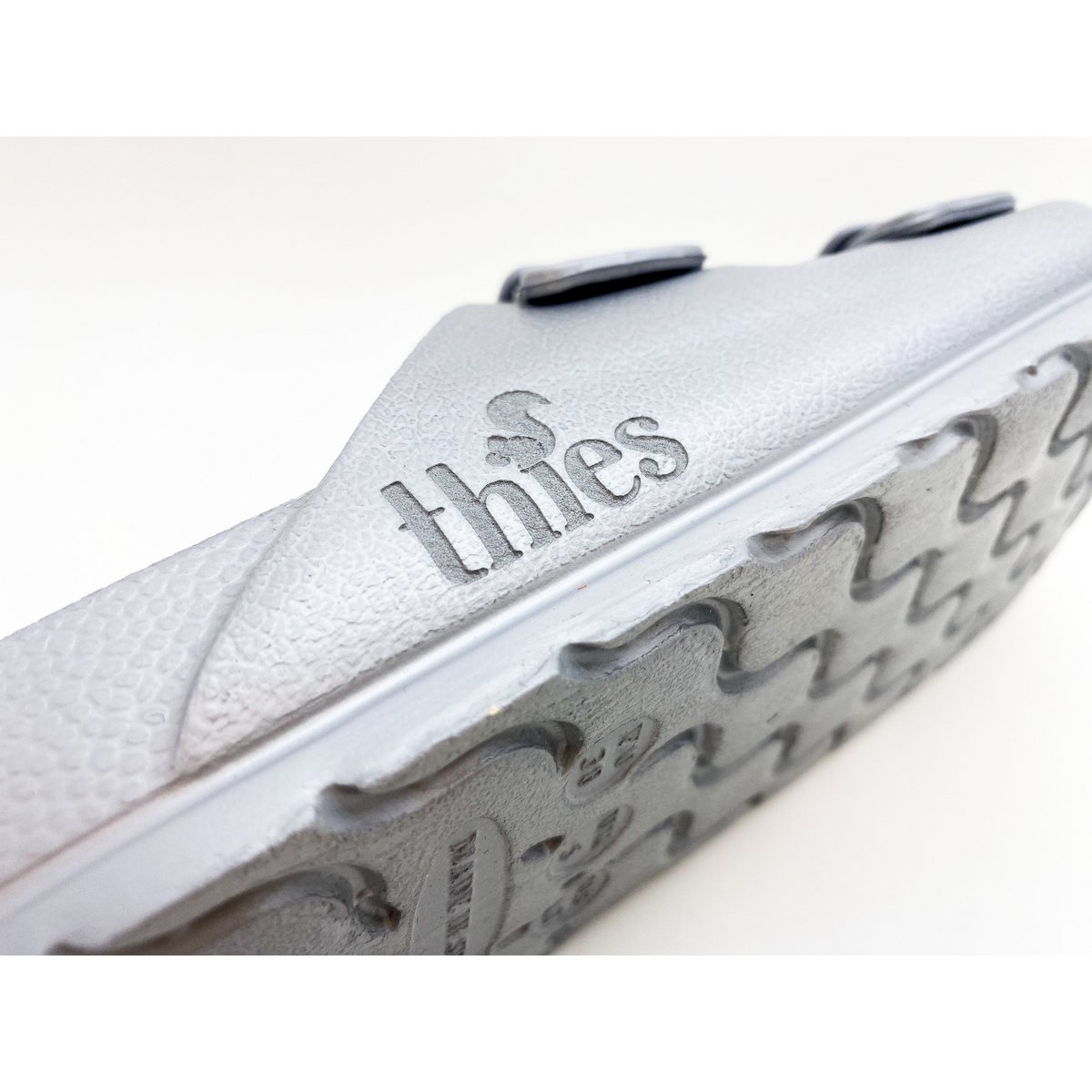 thies 1856 ® Ecofoam Sandal vegan silver