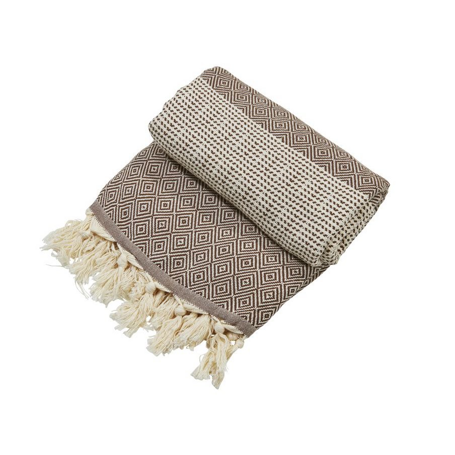 Plaid LOUNGE DIAMOND 100x180cm (8 Farben)