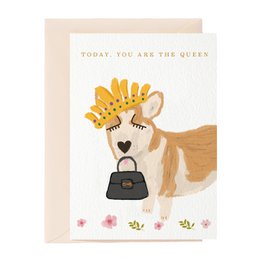Oggi sei la regina del biglietto d'auguri