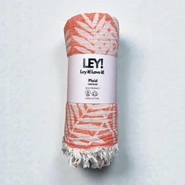 LEY! Plaid Palme - Orange