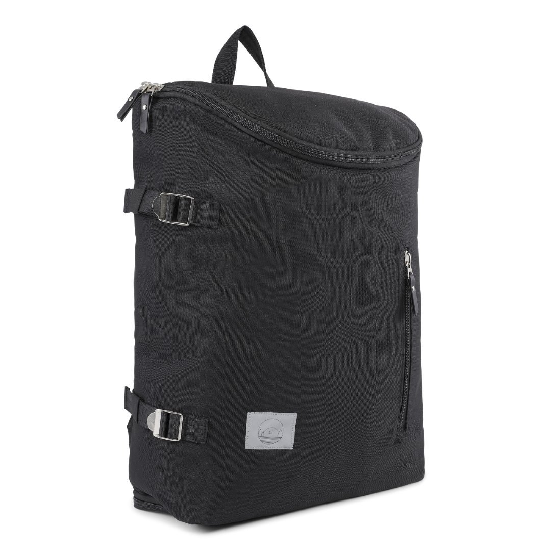 Nero â™»ï¸ Borsa per pannolini in poliestere riciclato