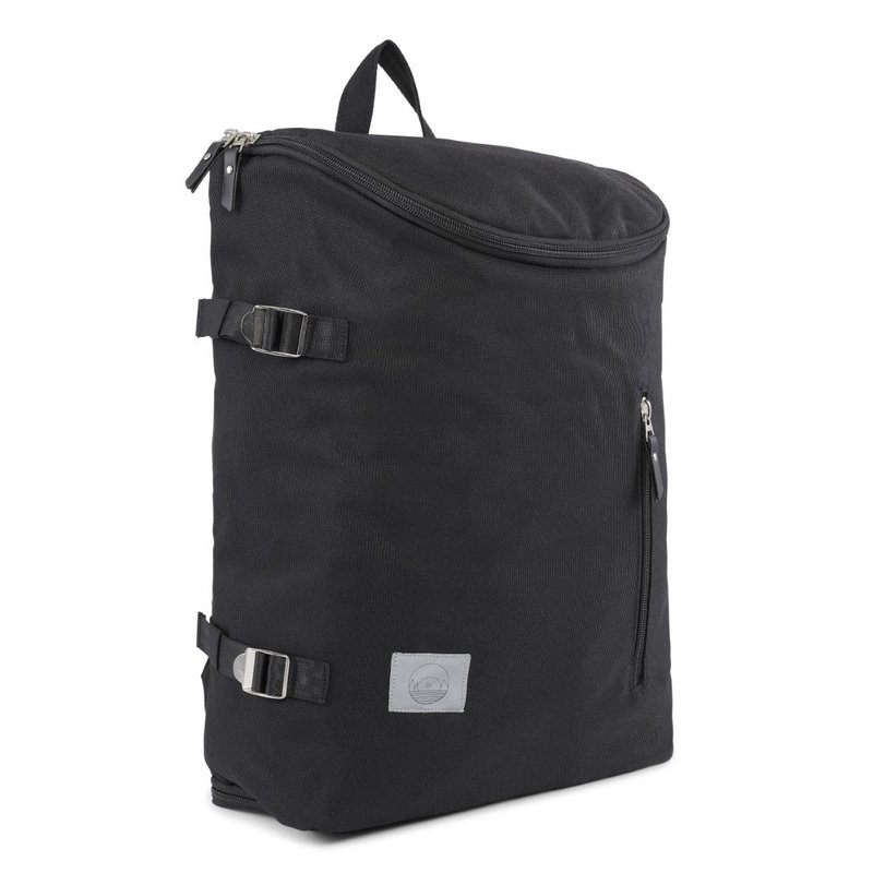 Black ♻️ Recycled Polyester Diaper Bag