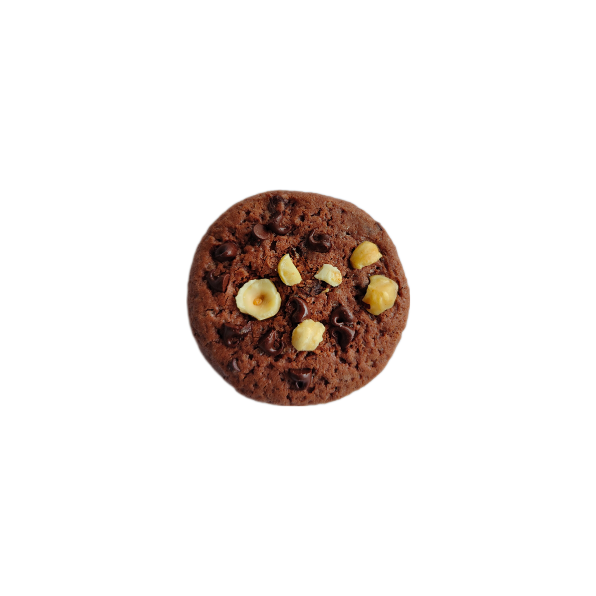 Cookies Tout Chocolat - Praliné - Noisettes