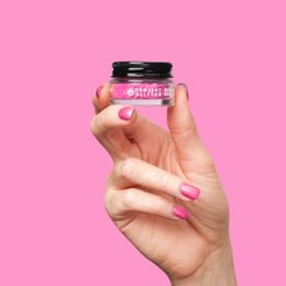 Framboise Bruine Eco Glitter