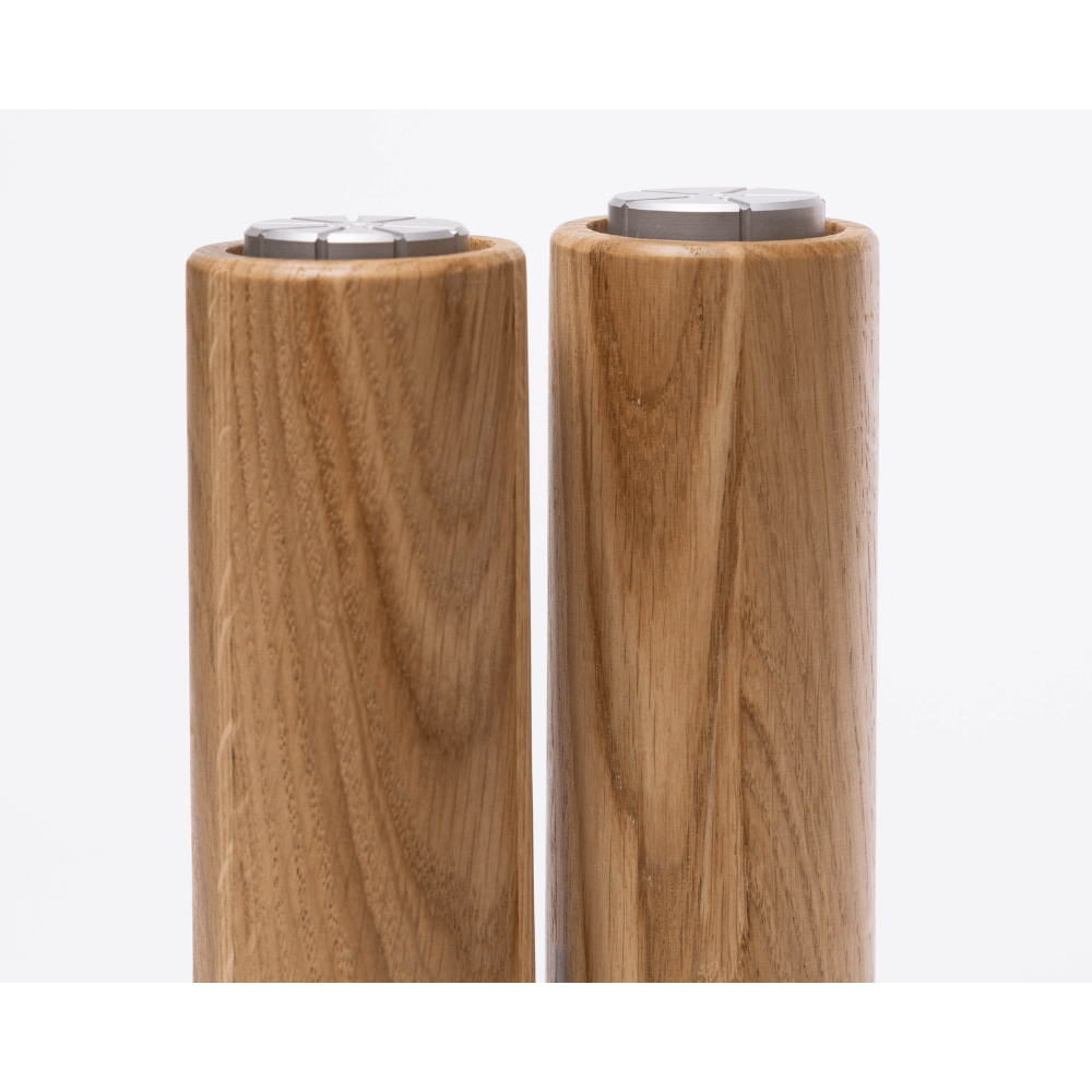 Zout- en pepermolens - UPSIDE DOWN - Eiken / Walnoot