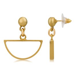 Gouden rocker gouden oorbel