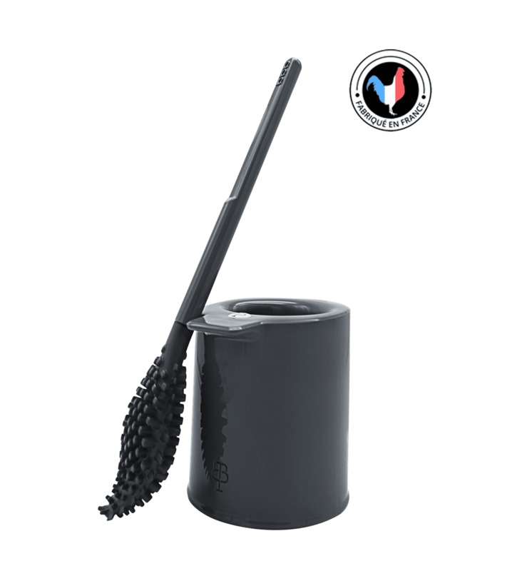 bbb La Brosse WC Bio-Sourcées Et Recyclées Gris Orage