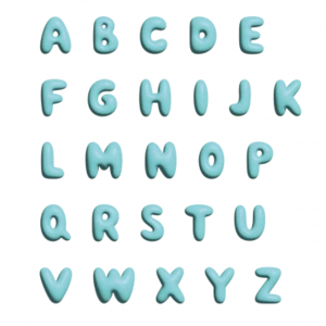 Wall letter - H - Blue